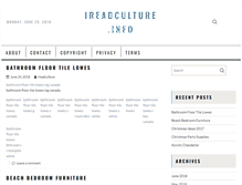 Tablet Screenshot of ireadculture.info